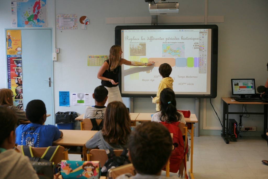 Pourquoi utiliser le tableau numérique interactif dans une classe de  primaire ?
